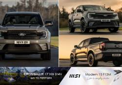 Ford Ranger MS-RT ស៊េរីឆ្នាំ 2025 រចនាបែបស្ព័រ ទទួលបានការចាប់អារម្មណ៍ខ្លាំងនៅទីផ្សារតំបន់អាស៊ី